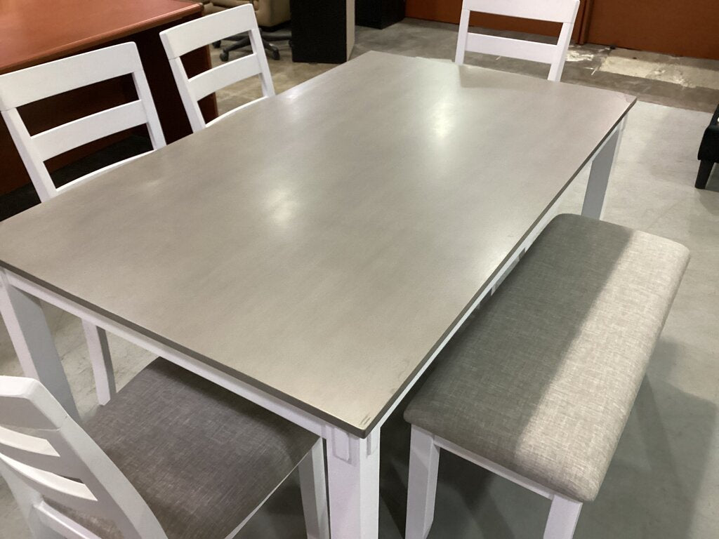 83213 - Ashley Stonehollow 6pc Dining 36x60x30