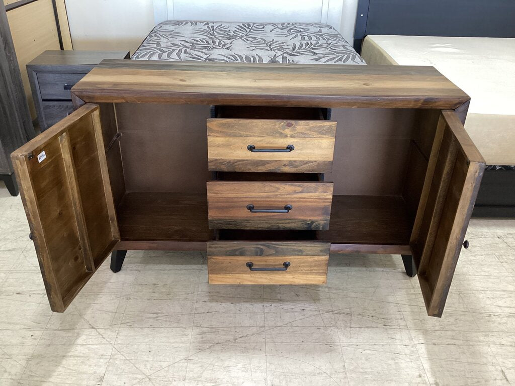 83193 (8528-1) Rustic Sideboard Server 60x18x34