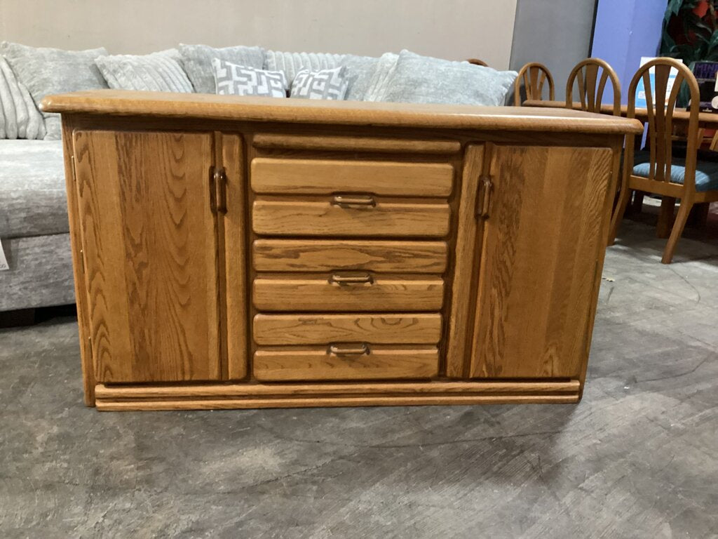 83220 - Oak Server 58x21x32