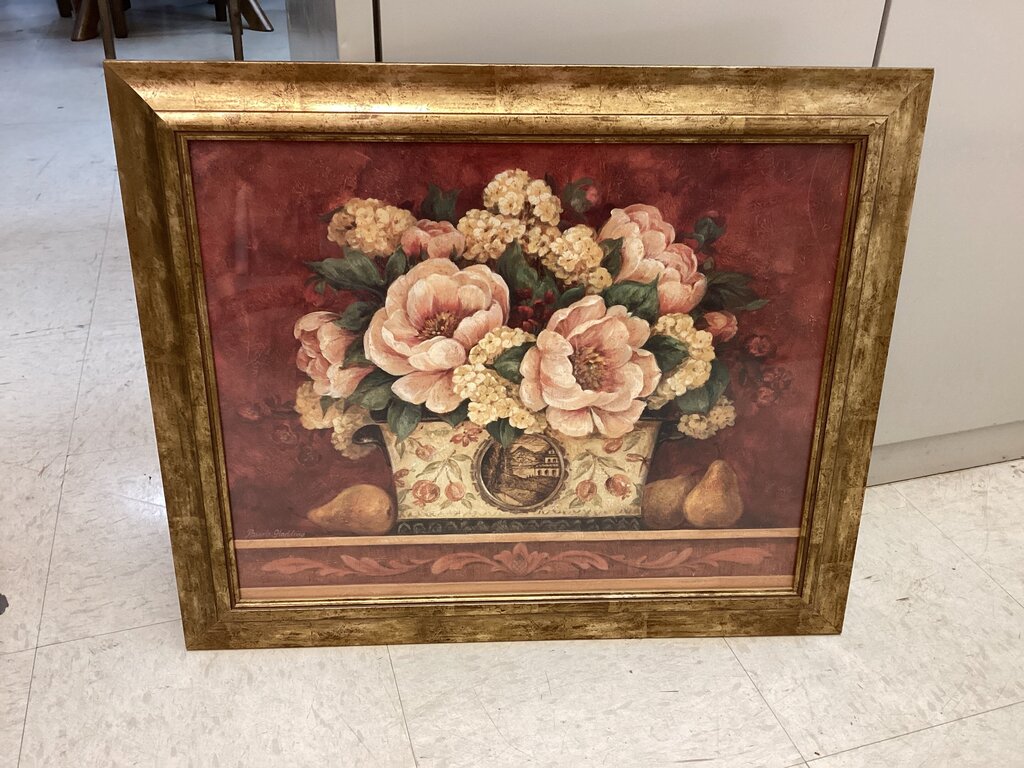 83248 - Frame Wall Art - Flower Bouquet 24x20