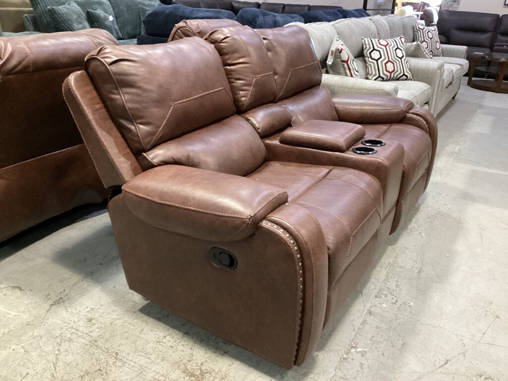 83310 - Lane Reclining Glider Love Seat 75x36x40