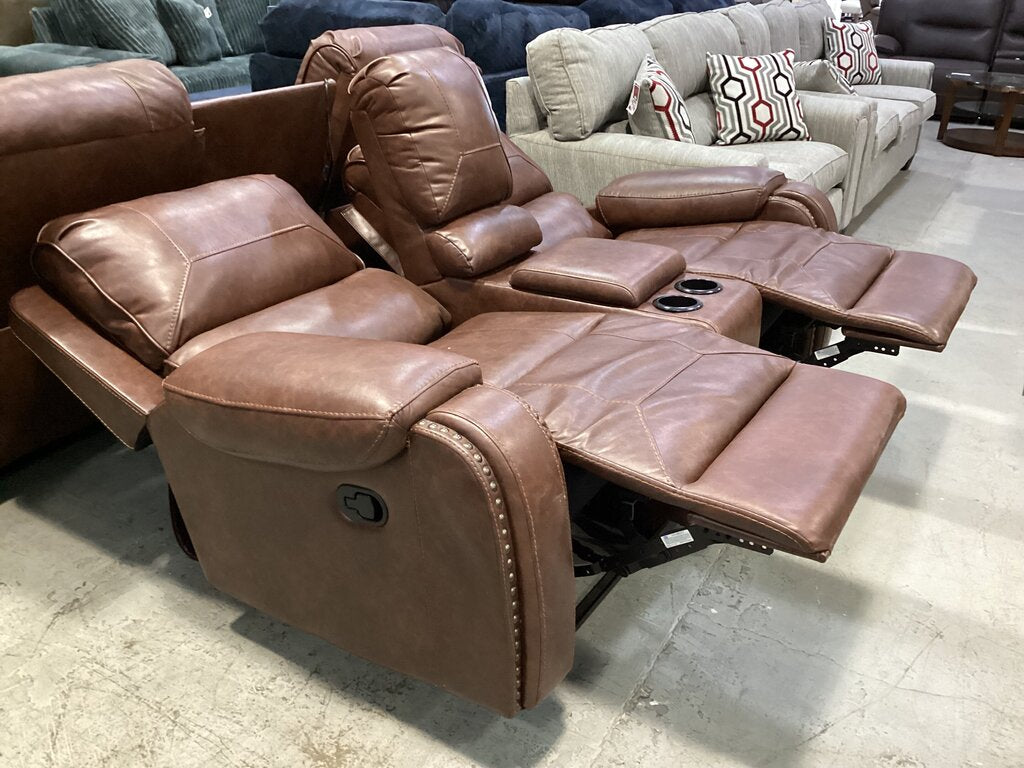83310 - Lane Reclining Glider Love Seat 75x36x40