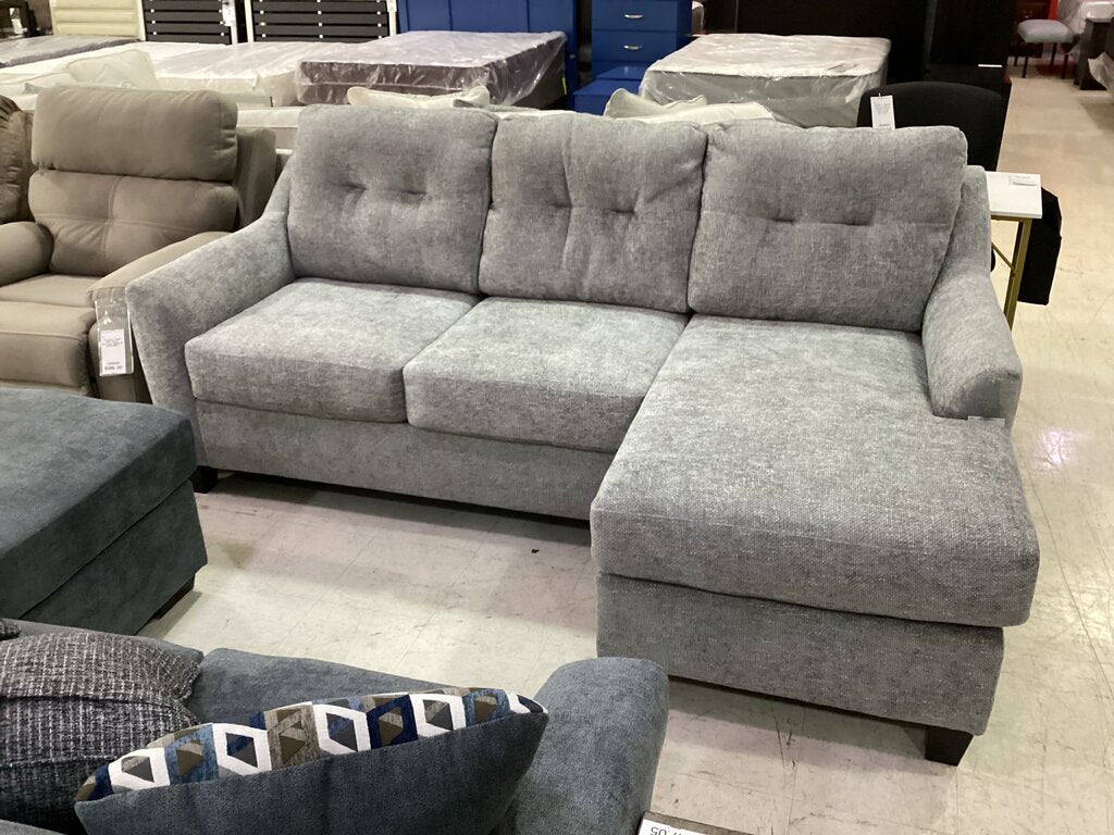 83354 - Ashley Keenelyn Nickel Sofa Chaise 90x62x41