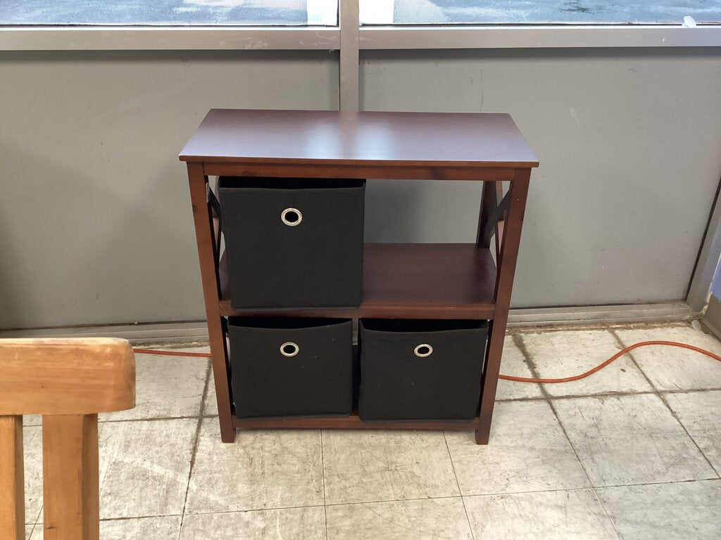 83340 - Storage Shelf w/3 Baskets 27x12x29