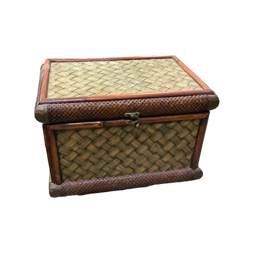 83346 - Cerulean Bay Wicker Chest 19x12x12