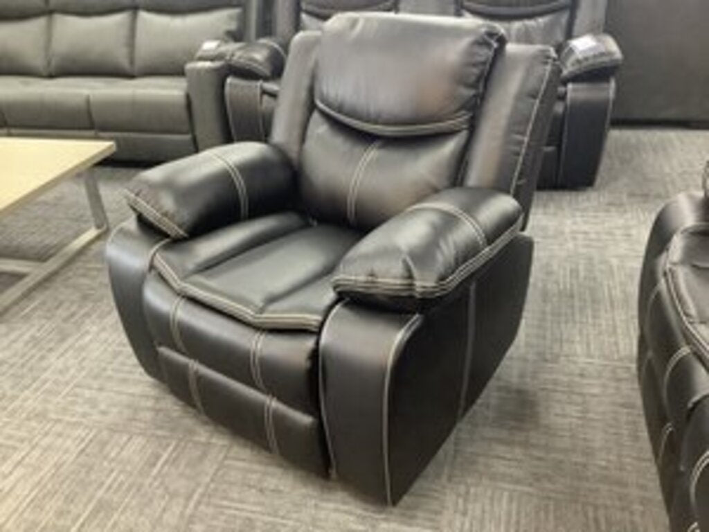 Emerson Black NEW Rocker Recliner 40x30x40 (665042)