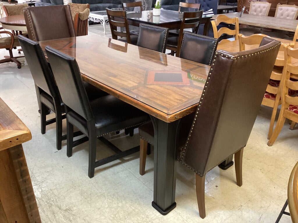 83514 - Louis Alan Design 7pc Dining 36x84x31