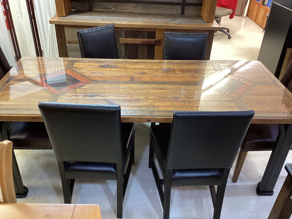83514 - Louis Alan Design 7pc Dining 36x84x31