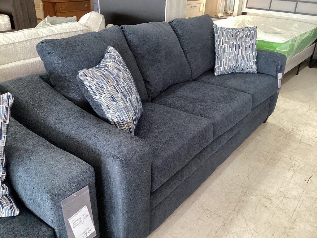 Hershey Navy NEW Sofa 84x35x39 (4700-06S)