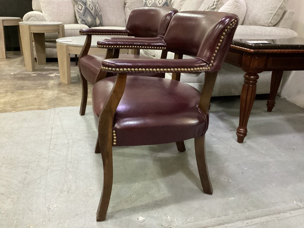 83573 Pair of Lobby Chairs 25x20x30