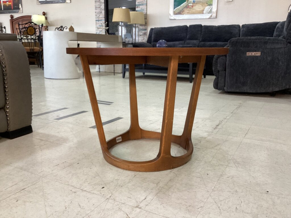 83659 - Lane Rhythm Mid Century Round Multi Purpose Table 28x21