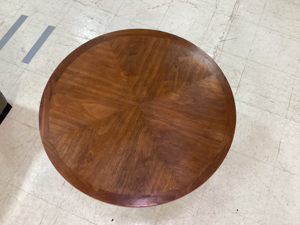 83659 - Lane Rhythm Mid Century Round Multi Purpose Table 28x21