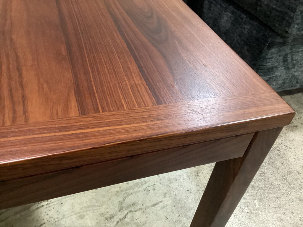 83664 - Danish Modern Rosewood 2pc Occasional Table Set 28x28x20-18x26x20