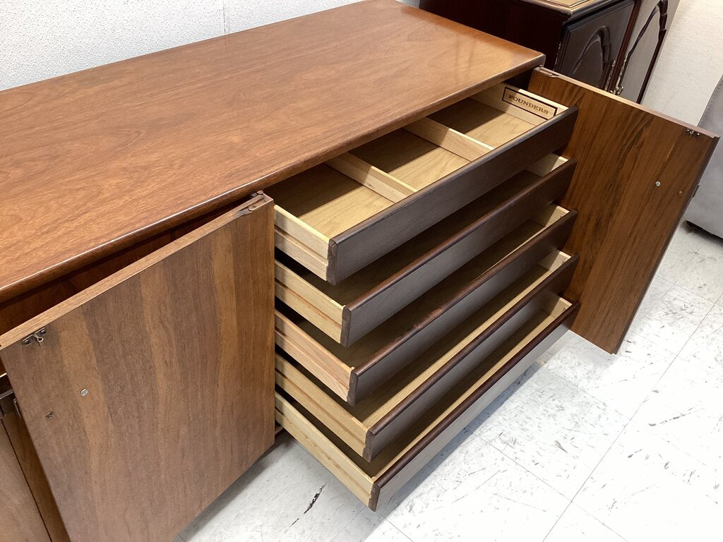83653 - Founders MCM Walnut Sideboard 66x19x29