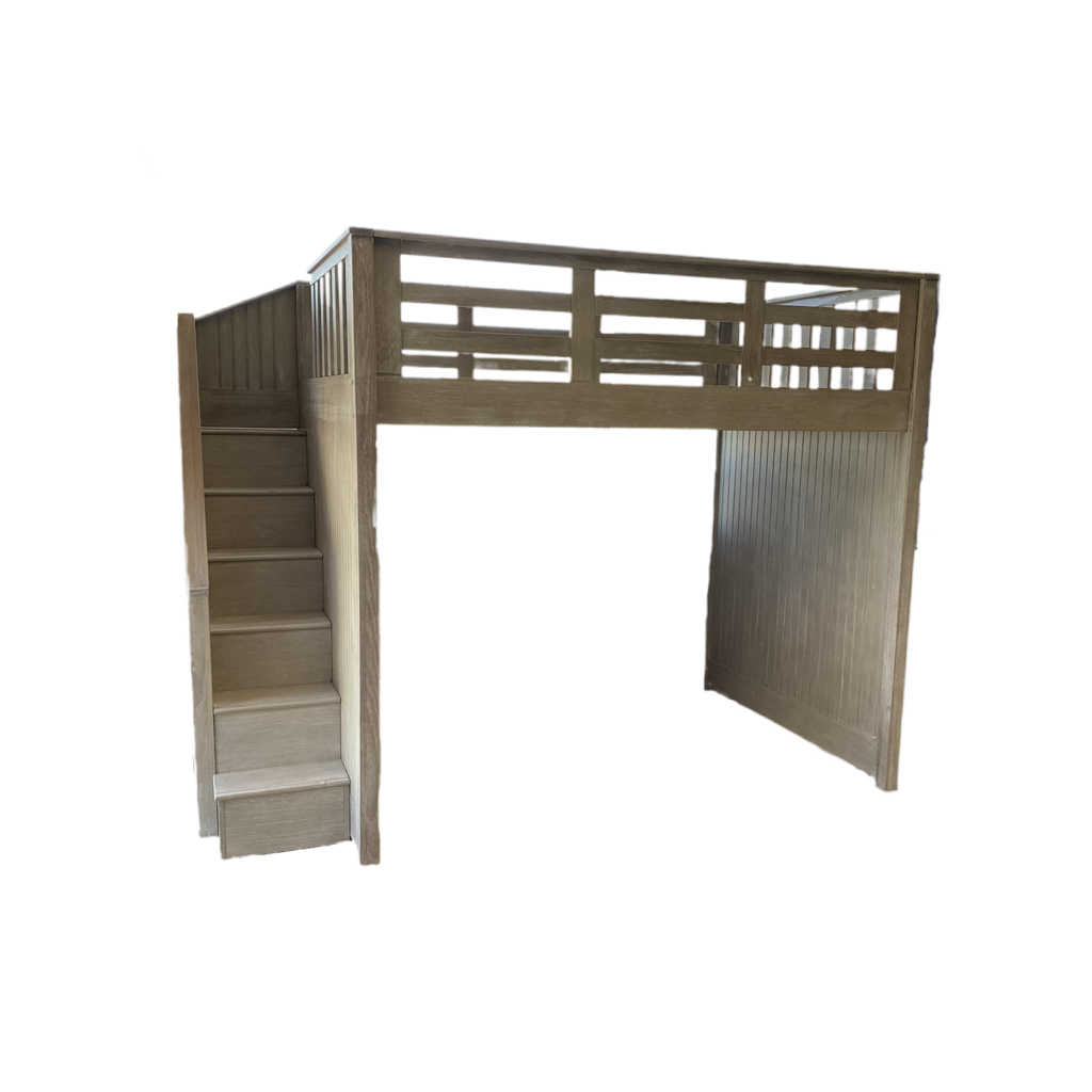83699 (8520-1) Pottery Barn Catalina Stair Loft Bed 96x58x76