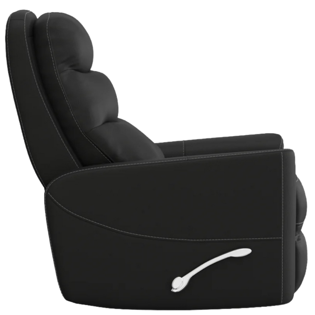 Hercules NEW Black Manual Swivel Glider Recliner 31x36x43