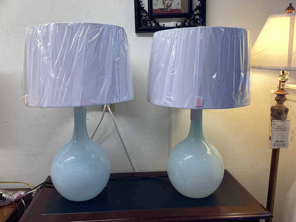 83534 - Pair Of NEW Ashley Rylanton Table Lamps 15x14