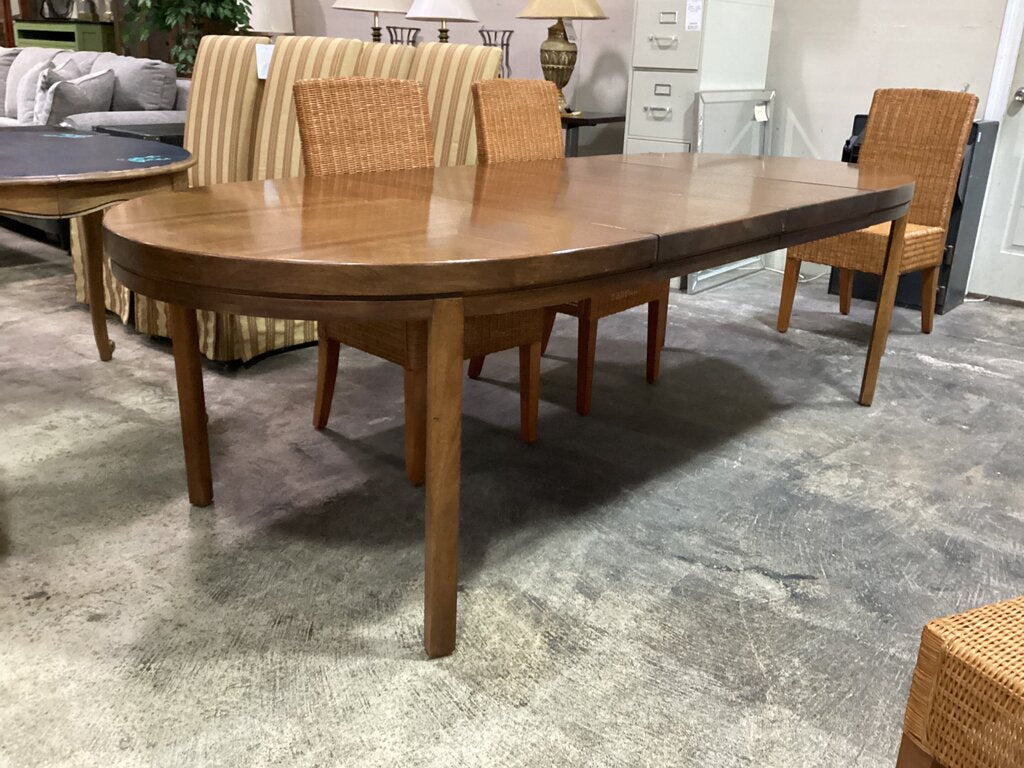 83645 - Founders MCM 7pc Oval Dining Set 40x60-80-100x29