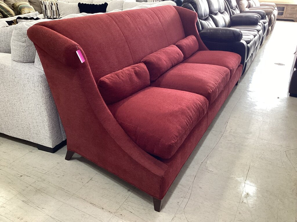 83791 - Baker Villa Red Sofa 95x34x38
