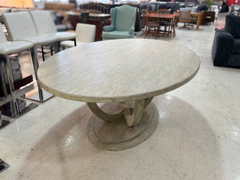 83745 - Belle Escape Modern Chic Oval Dining Table 55x84x30