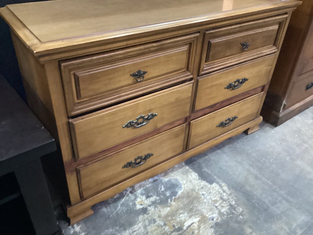 83761 (8521-4) Small 6 Drawer Dresser 50x18x31