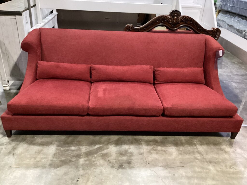 83790 - Baker Villa Red Sofa 95x34x38