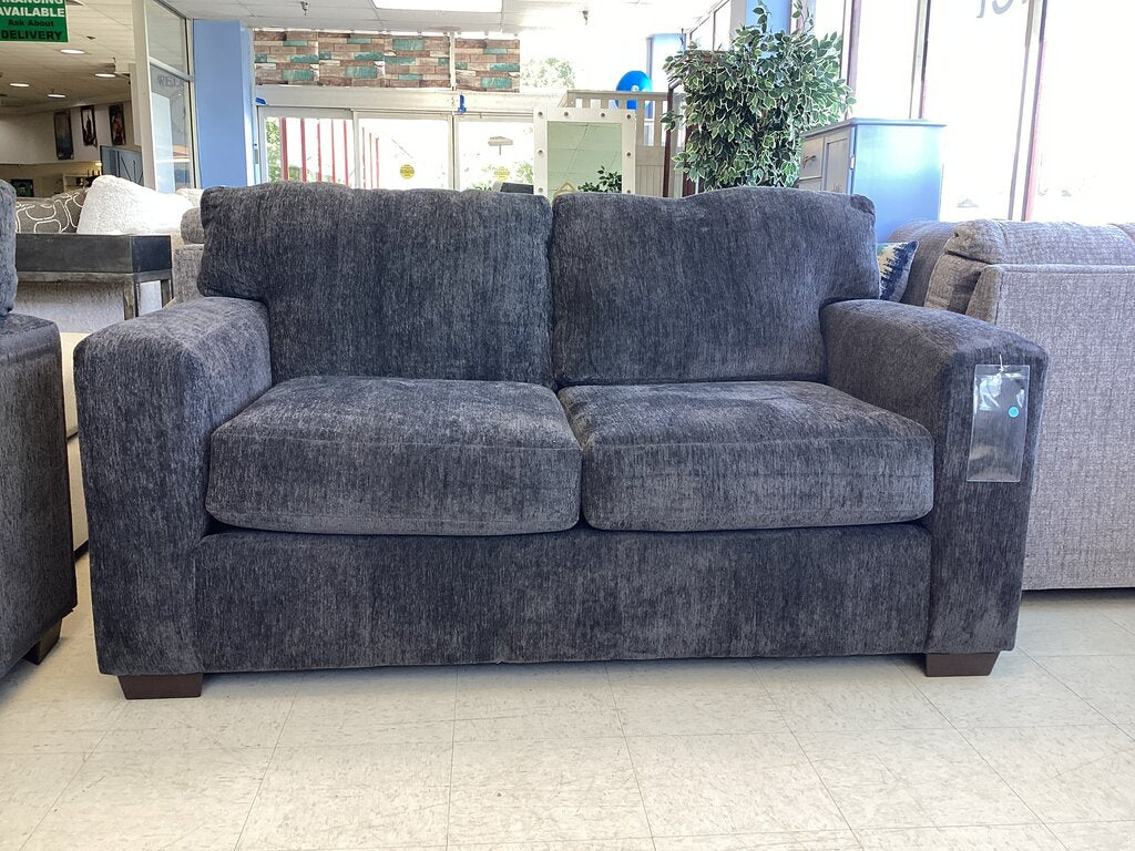 Greenland Charcoal NEW Loveseat 62x36x37 (10602-2240)