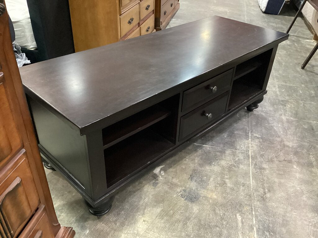 83834 - Broyhill 2 Drawer TV Stand 64x24x24