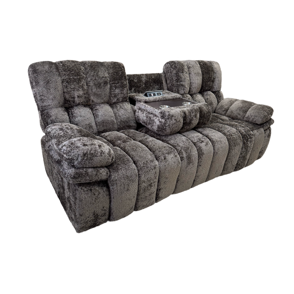 Everest Chocolate NEW Motion Sofa 89x41x40 (677340)