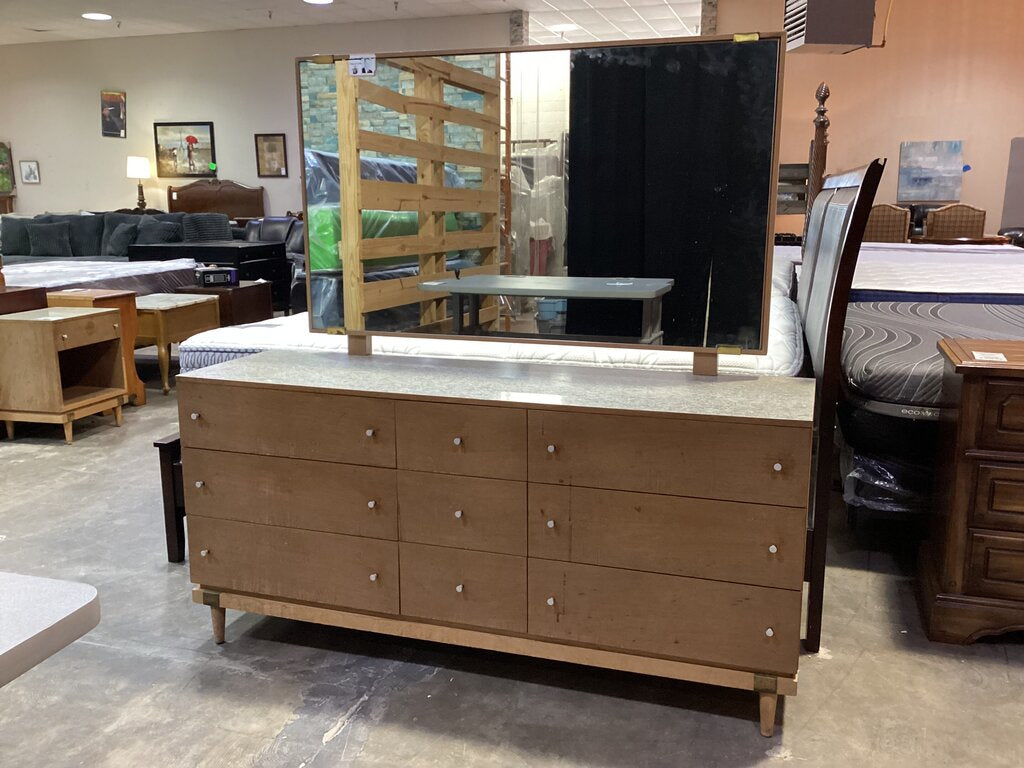 83934 - Mengel Mid Century Laminate Top Dresser 64x19x30