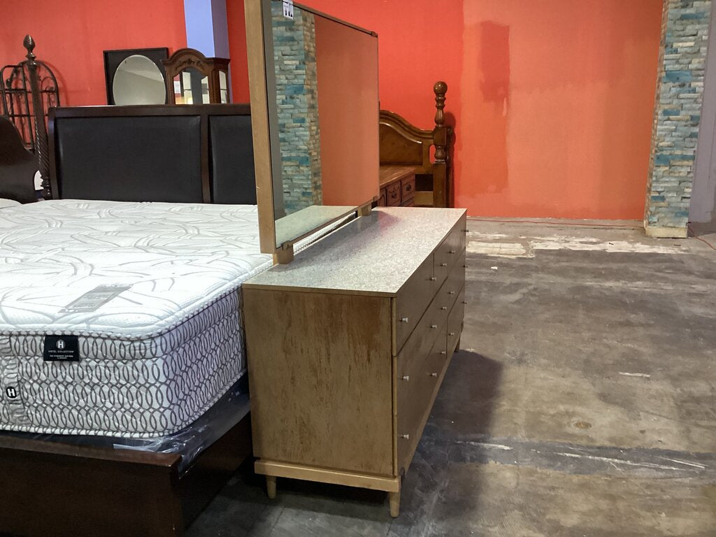 83934 - Mengel Mid Century Laminate Top Dresser 64x19x30