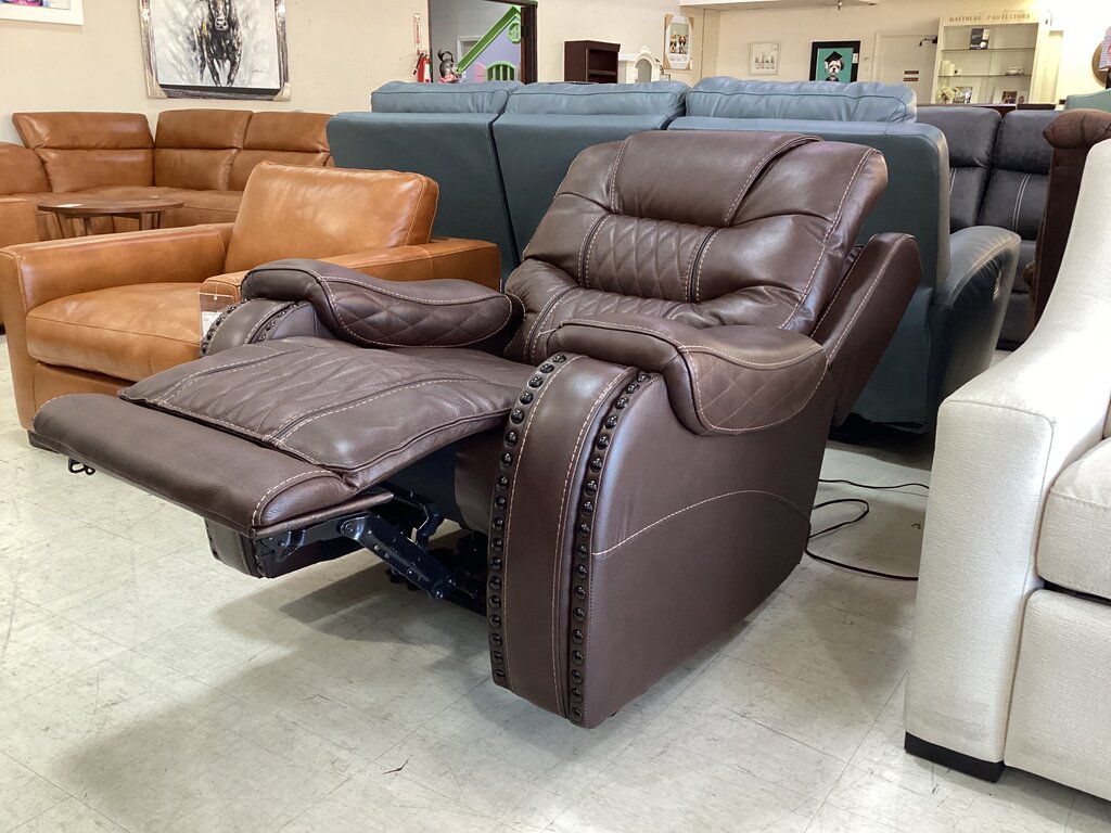 83958 - Heritage Leather Yosemite Power Recliner 42x43x43