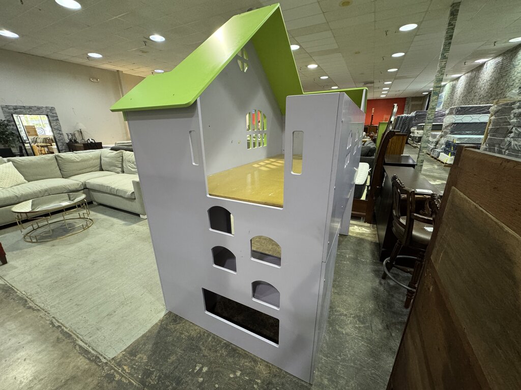 83399 - Princess Doll House Twin Loft Bed 50x82x94