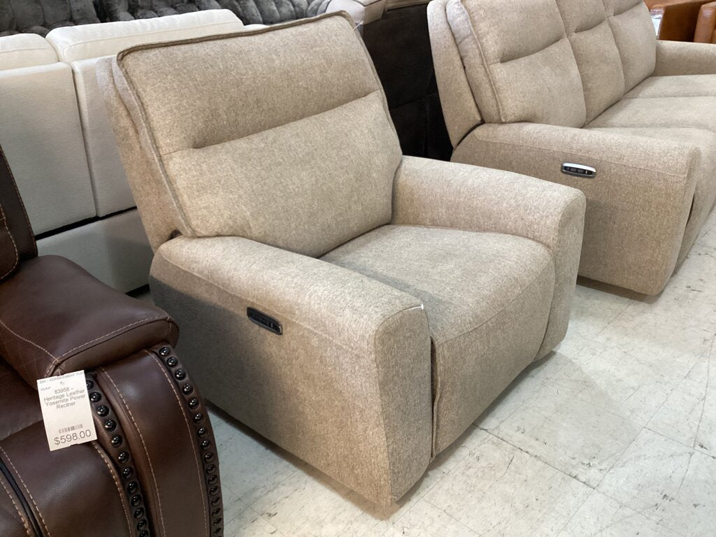 80558 - Simon Li Bespoke Dover Power Recliner 38x36x40