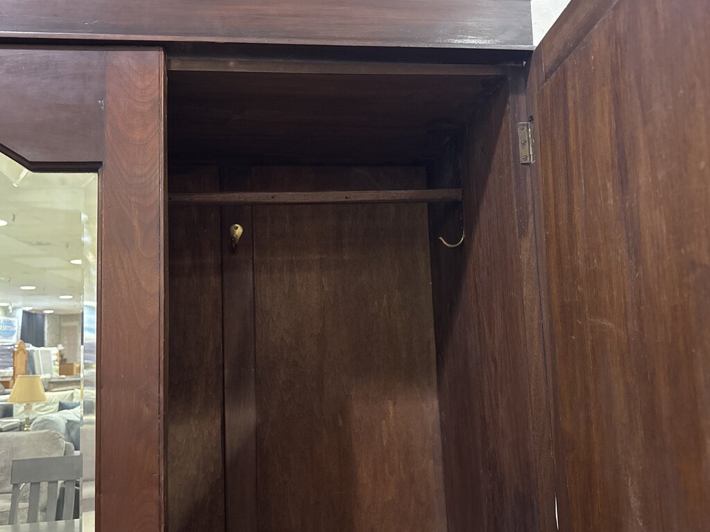 83946 - Vintage Mirrored Wardrobe 57x16x80