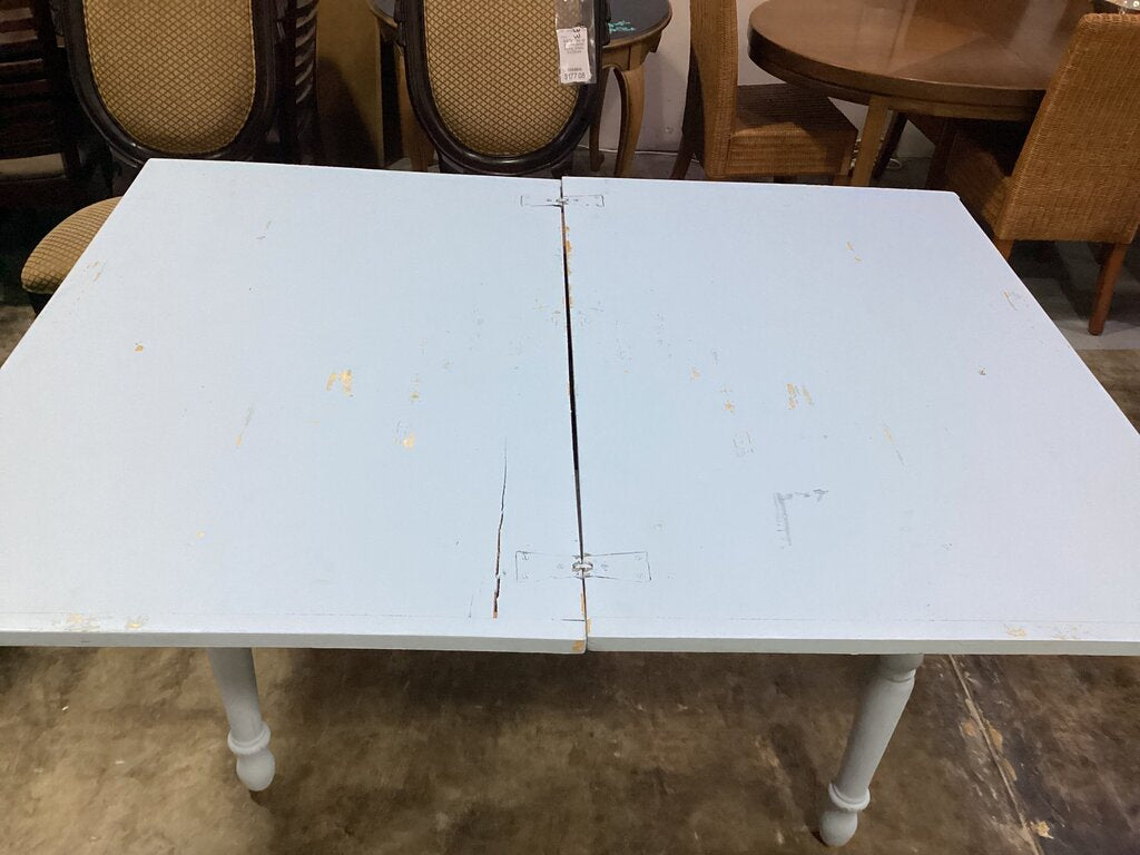 80576 - Light Blue Extendable Table 31-62x47x33