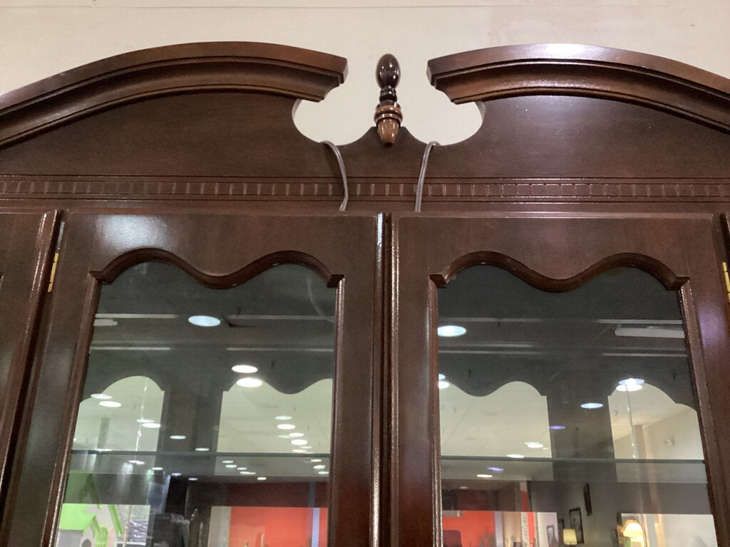 80572 - 2p China Cabinet 62x16x30-80