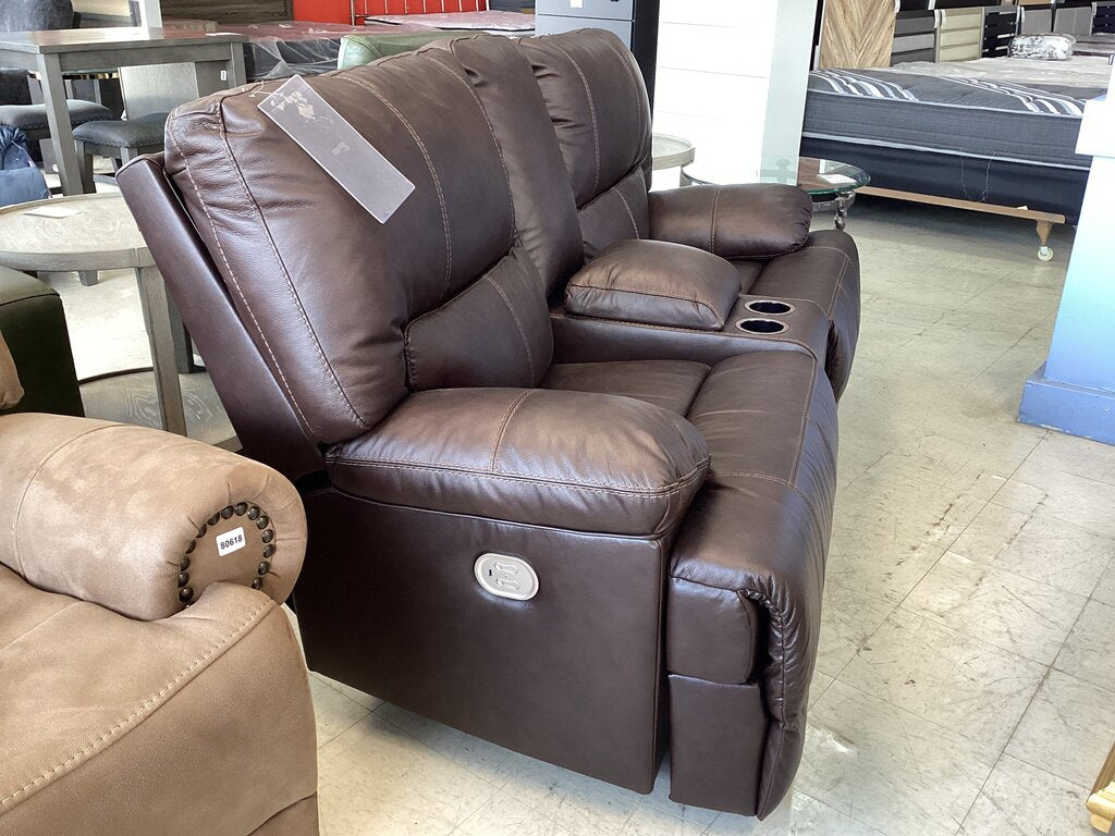 80617 Ashley Mountainous Power Reclining Loveseat 80x34x38