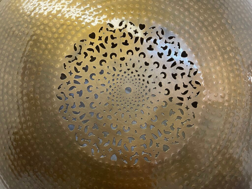83983 UMA Metal Moroccan Wall Decor 24in