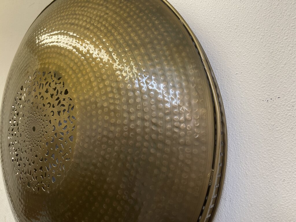 83983 UMA Metal Moroccan Wall Decor 24in