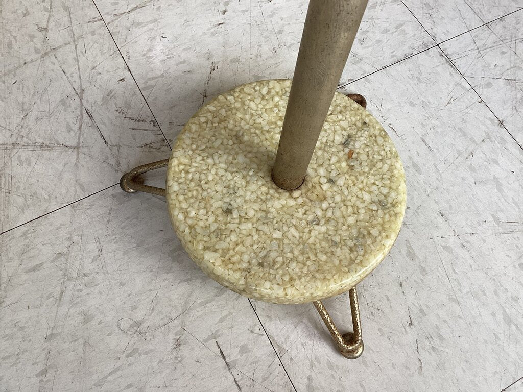 83949 - Mid Century Lucite 44in Towel Scarf Rack