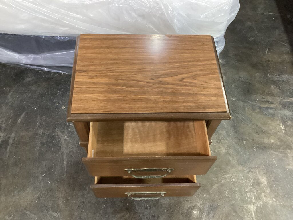 83930 - Ken Mullins Pecan Nightstand 22x15x23