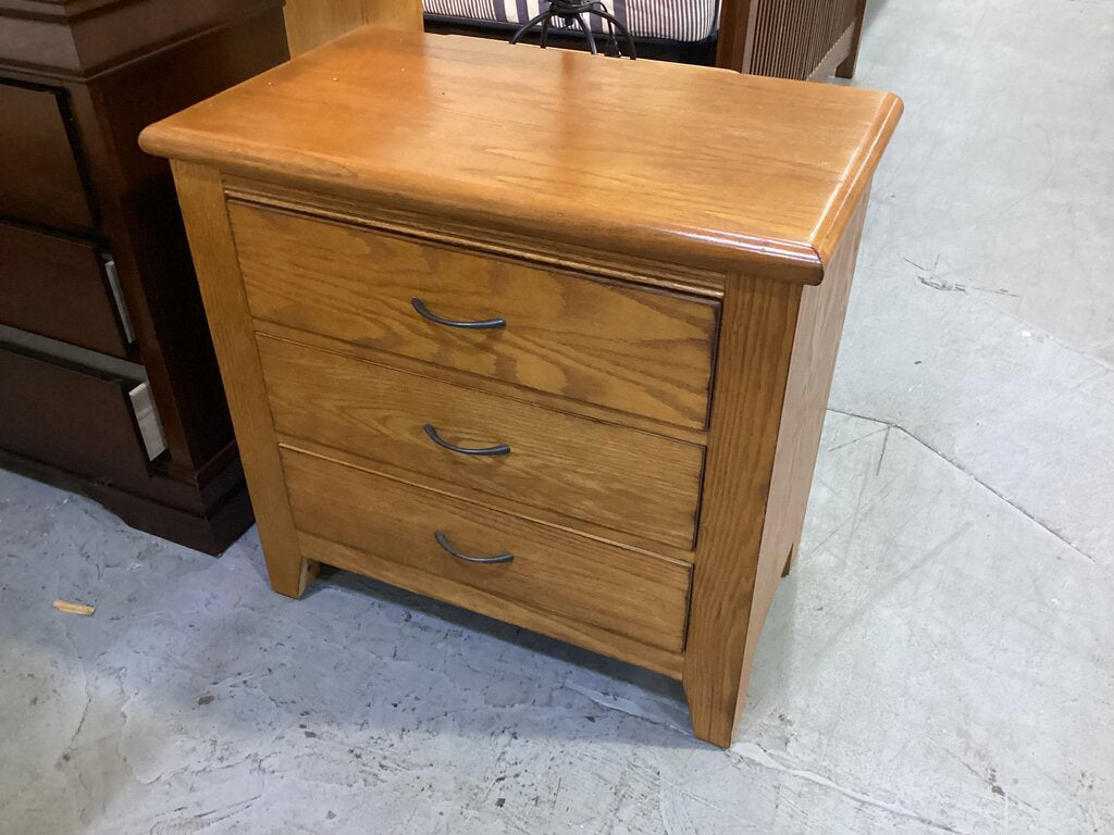 83887 - Three Drawer Nightstand 30x17x28