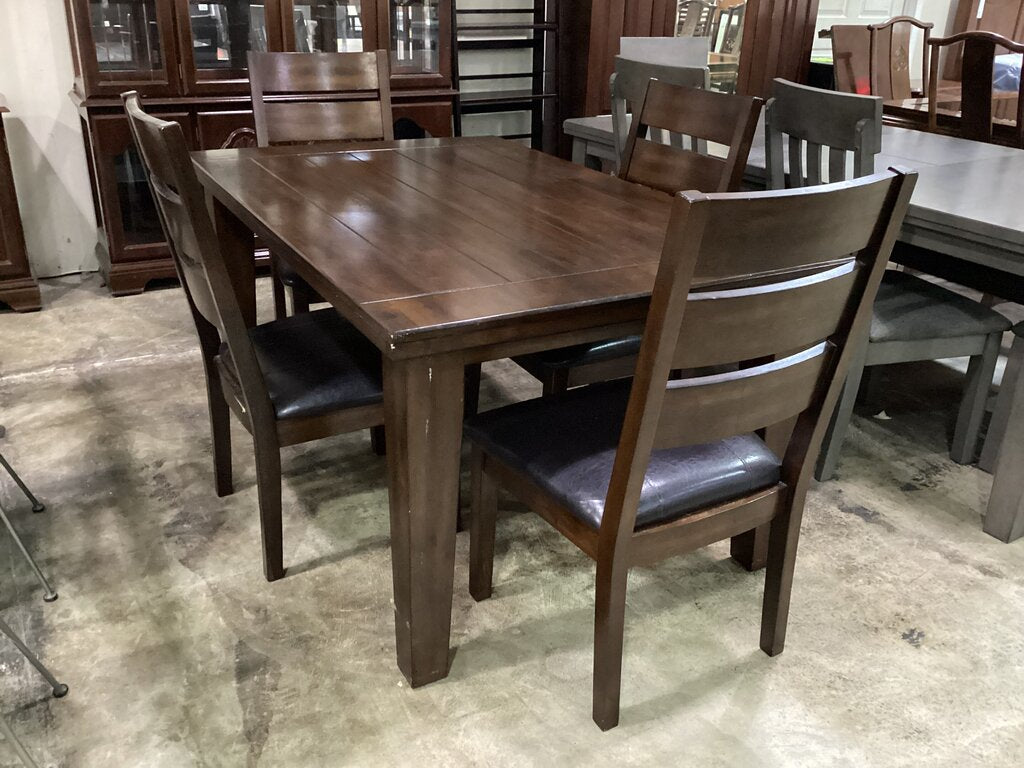 80632 - Ashley Larchmont 5pc Dining Set 64x40x30