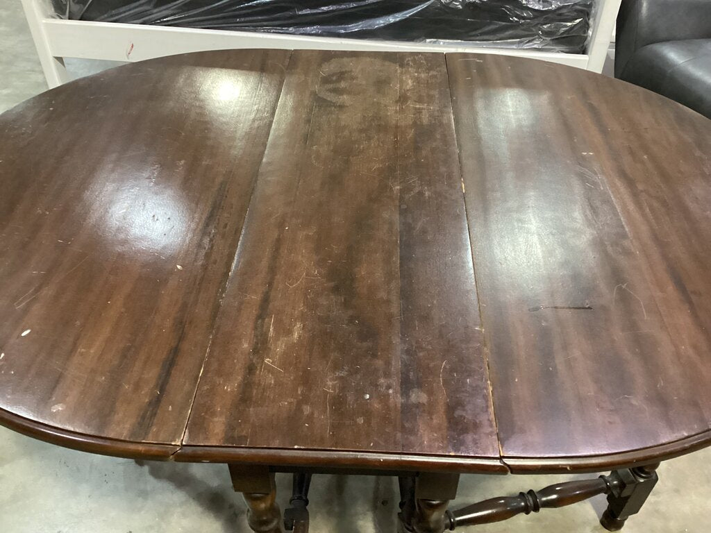 83976 Gate Leg Drop Leaf Table 47x34x30