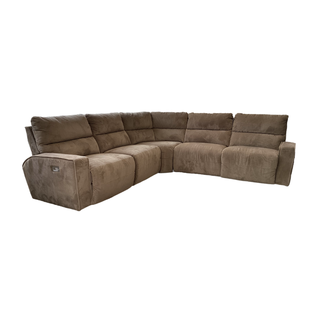 80699 - La-Z-Boy Maddox Driftwood 5pc Sectional