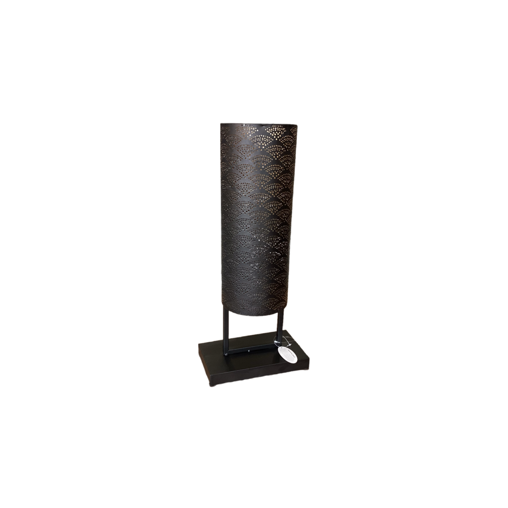 83987 Metal and Glass Mantern 23"