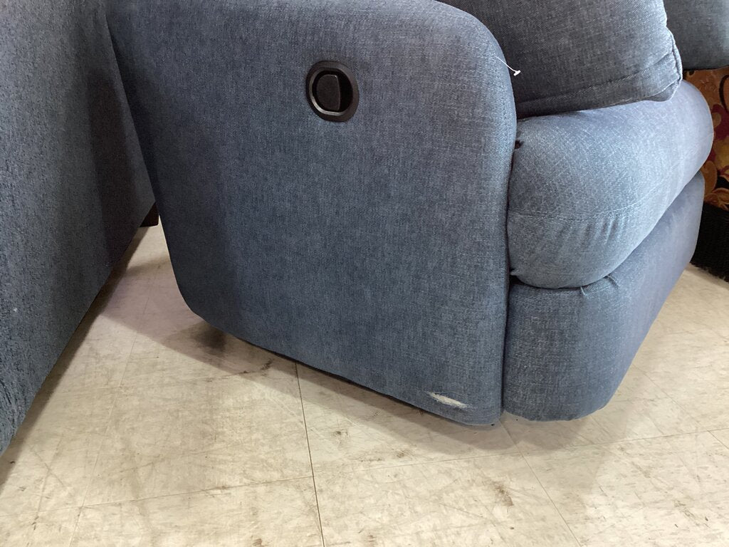 80738 - Ashley Modmax Ink Swivel Recliner 41x40x40