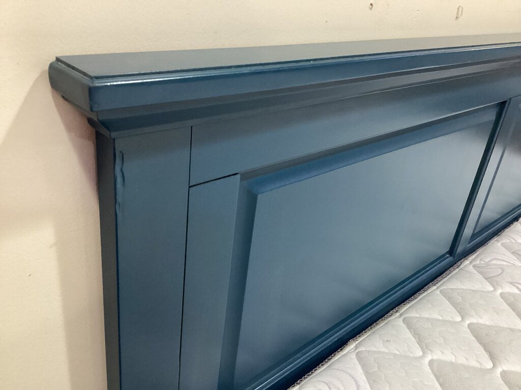 80760 Queen/Full Panel Headboard W/Rails 63x81x44