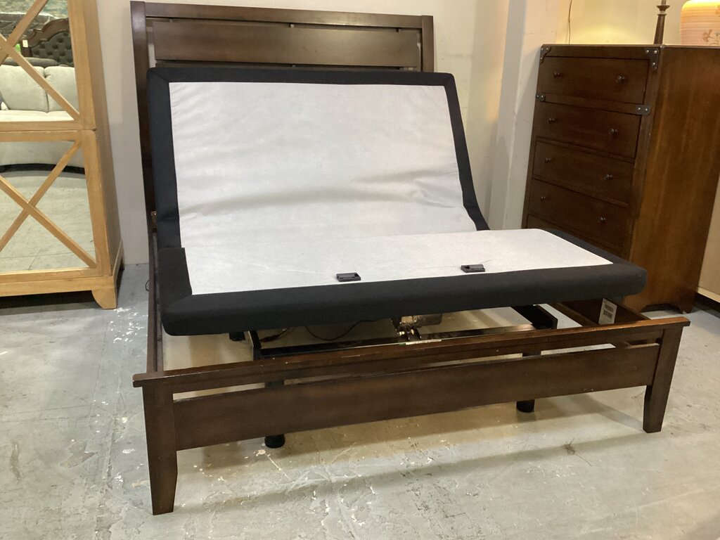 83978 Queen Bed Frame w/ Power Adjustable Base 65x88x54
